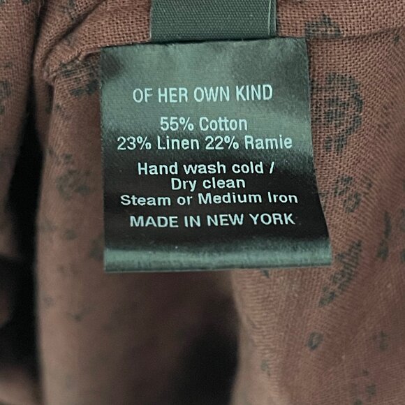 NWT Of Her Own Kind Dark Red Floral Mirabelle Corset Maxi Dress Size L - Picture 4 of 5